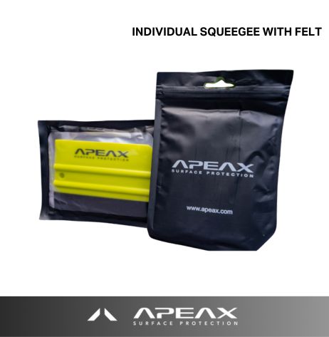 Felt Tipped Squeegee - 10cm x 7.2cm