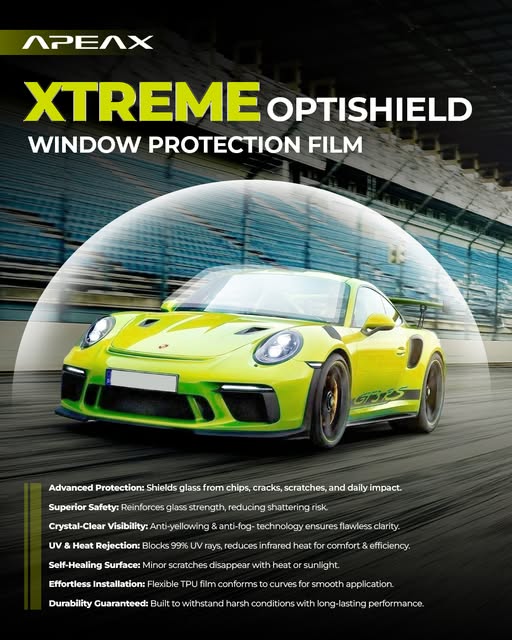 OPTISHIELD WINDSHIELD PROTECTION FILM