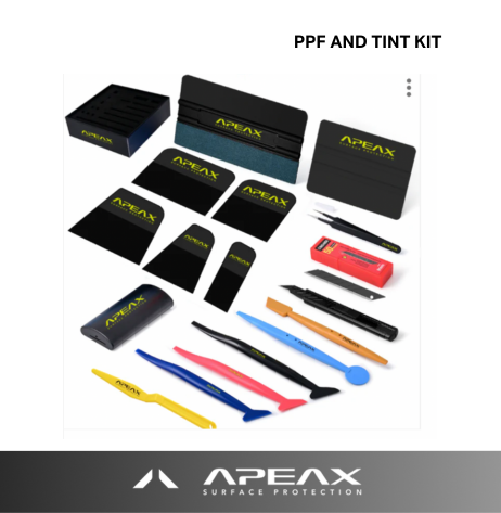 Apeax PPF/Tint Squeegee Kit - 19 Pieces