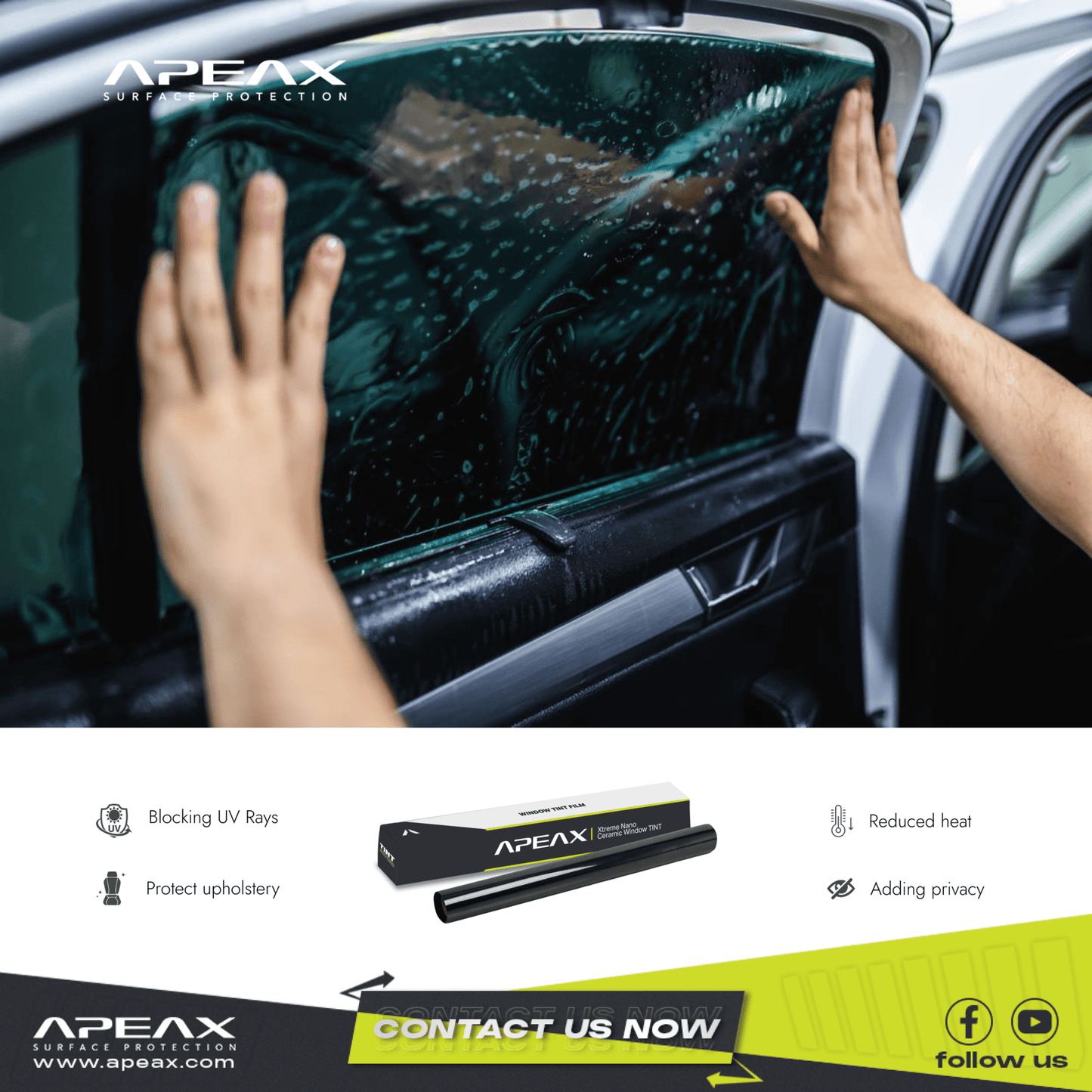 Apeax Xtreme Nano Ceramic Tint